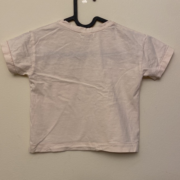 Zara Baby T-Shirt | Size 5 110cm | Colour Cream - Picture 2 of 3